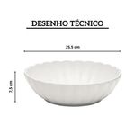 Saladeira Cam lia Oxford Flora   25 5 cm 4