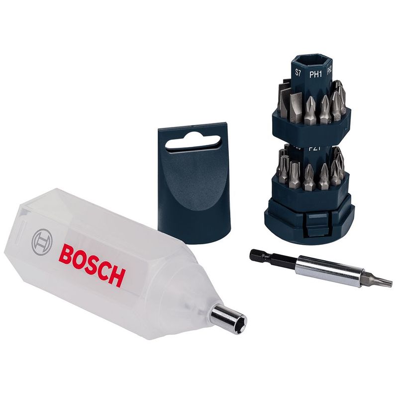 Jogo Pontas Parafusar Bosch Big Bit 25 Pe as 0