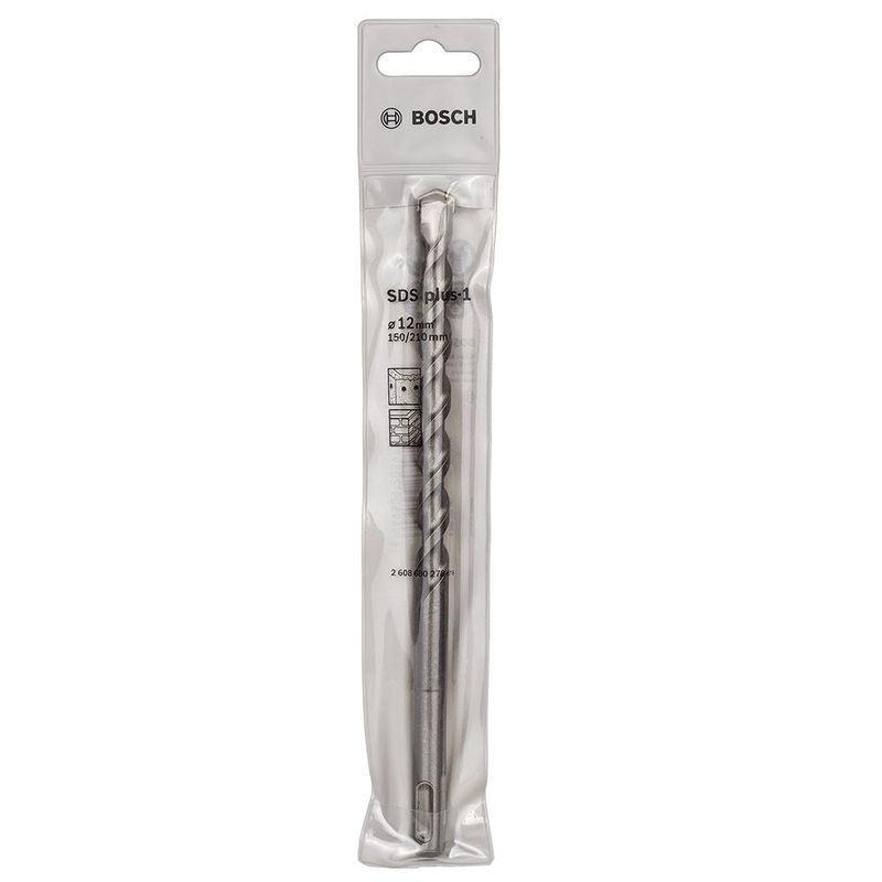 Broca Bosch SDS Plus-1 Concreto 12x210mm 1
