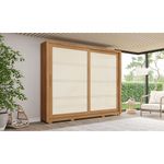 Guarda-Roupa Henn Medel n D326-127 2P 4G Nature 2