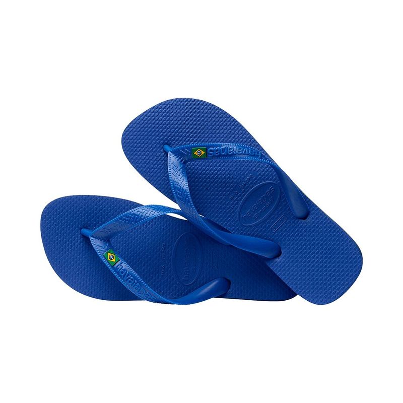 Chinelo Havaianas Brasil Azul Naval 39 40 Antid  1