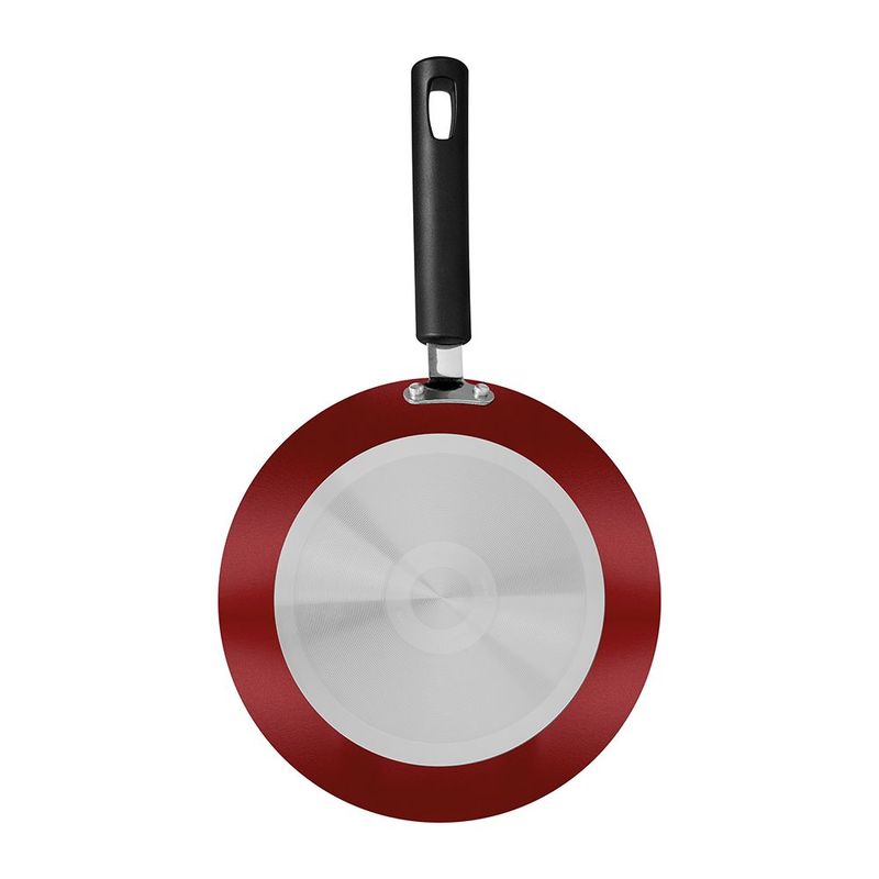 Frigideira Tramontina Sil cia 28cm 2L Alum nio Vermelha 2