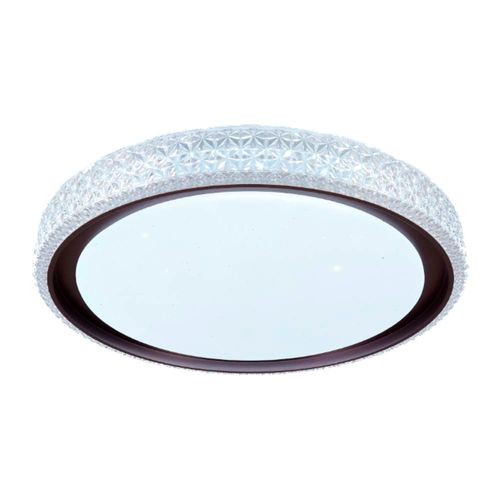 Plafon Quadrado Deccor Amber 20W 3 Cores C/Controle Cristallux - 222091