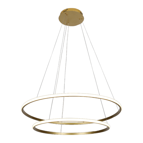 Lustre Deccor Arcor 40W 3000K Dourado Cristallux - 221810