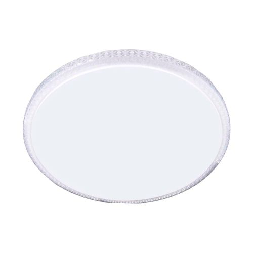 Plafon Redondo Amber 30W 3 cores C/Controle Cristallux - 222015