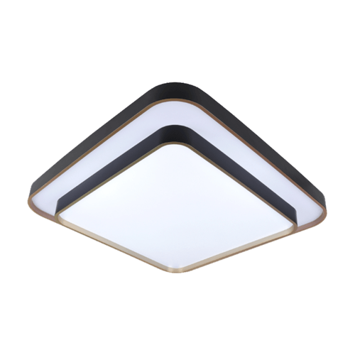 Plafon Quadrado Style 30W 3 Cores C/Controle Cristallux - 222121