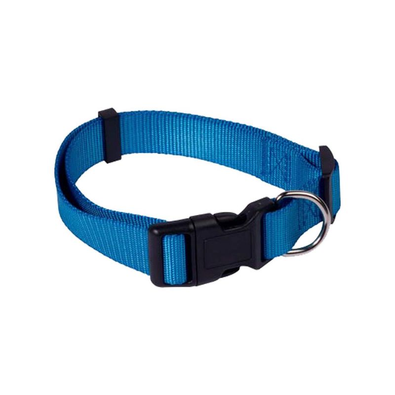 Coleira Pet Mor PP Azul Polipropileno Ajust vel 0