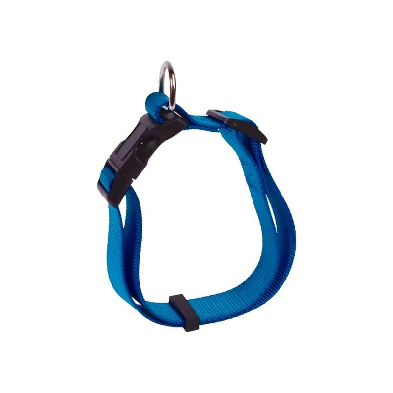 Coleira Pet Mor PP Azul Polipropileno Ajust vel 2
