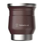Cuia T rmica Termolar Tupi Inox 250ml Bronze 1