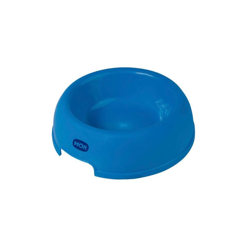 Comedouro Pet Mor P Azul Polipropileno 18x18x5cm 0