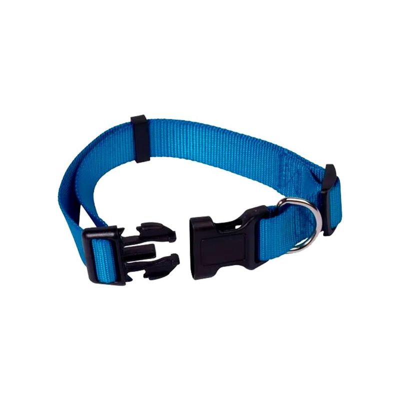 Coleira Pet Mor P Azul Polipropileno Ajust vel 1