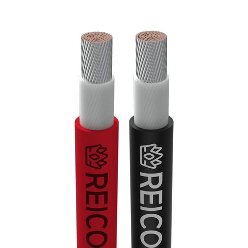 Kit Cabo Solar Reicon 4mm 40m Preto + 40m Vermelho