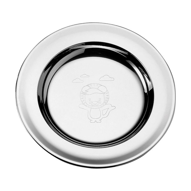 Prato Infantil Tramontina Baby Friends 23cm Inox 0
