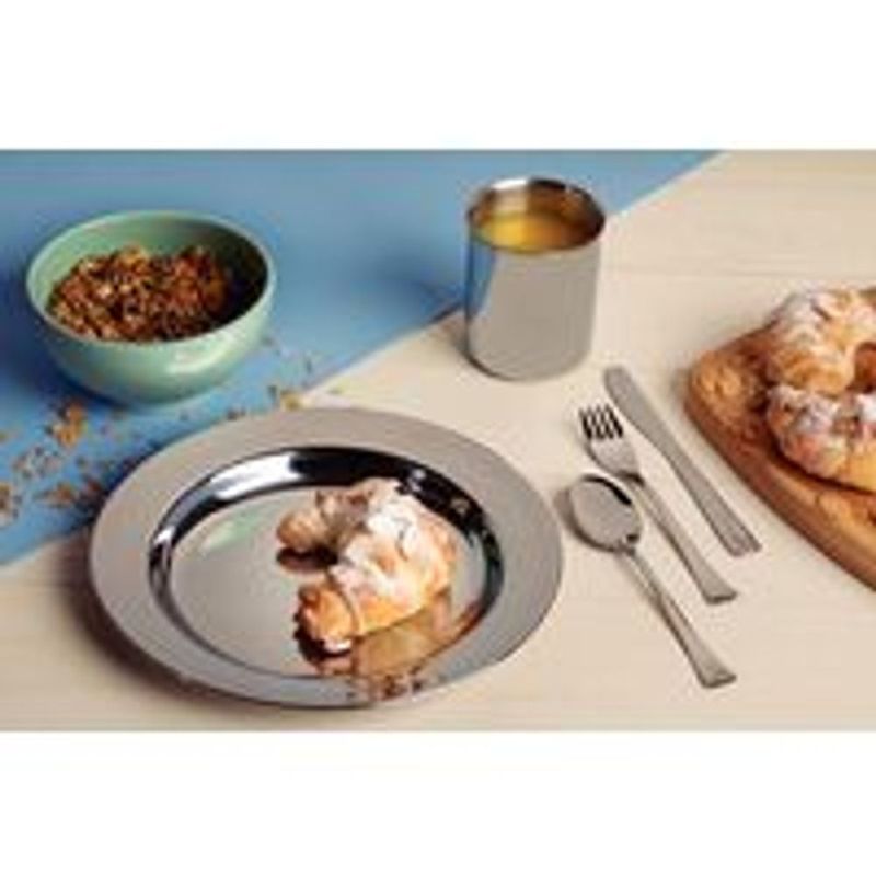 Prato Infantil Tramontina Baby Friends 23cm Inox 2