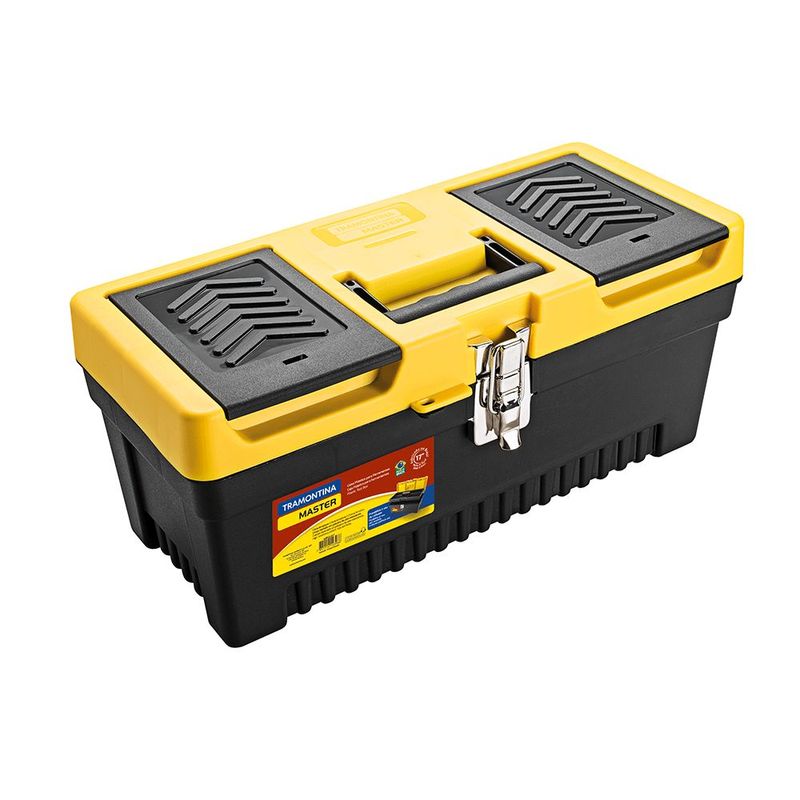 Caixa Ferramentas Tramontina Pl stica 17  Bandeja Remov vel 0
