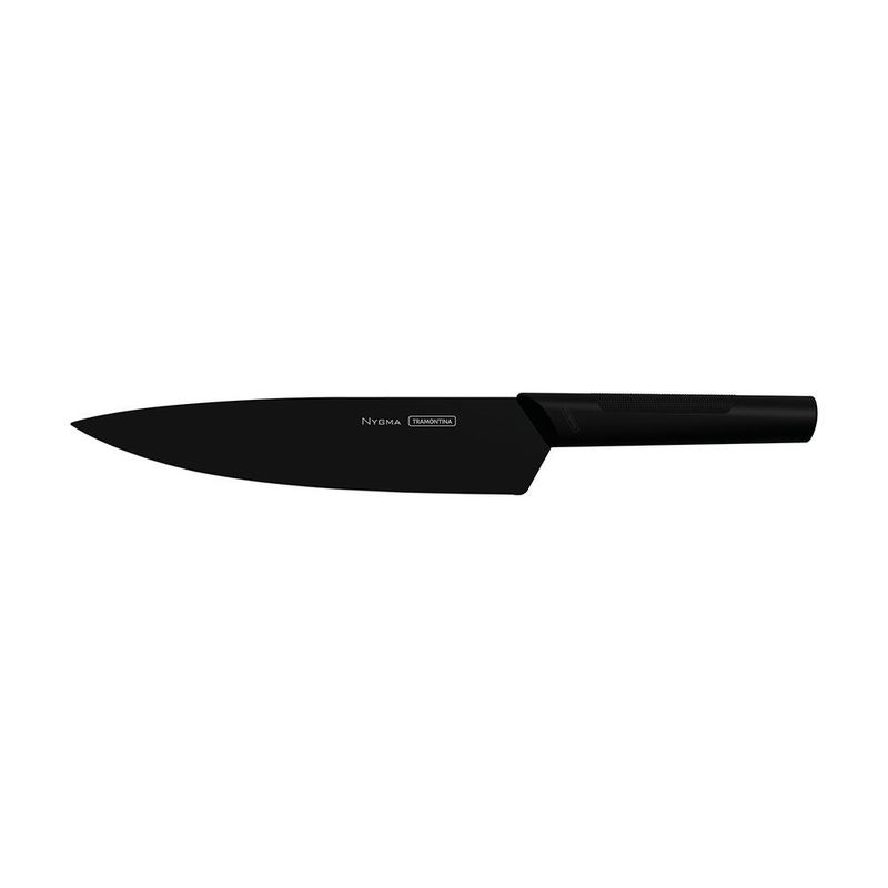 Faca Chef Tramontina Nygma 8  Inox Cb Preto 1
