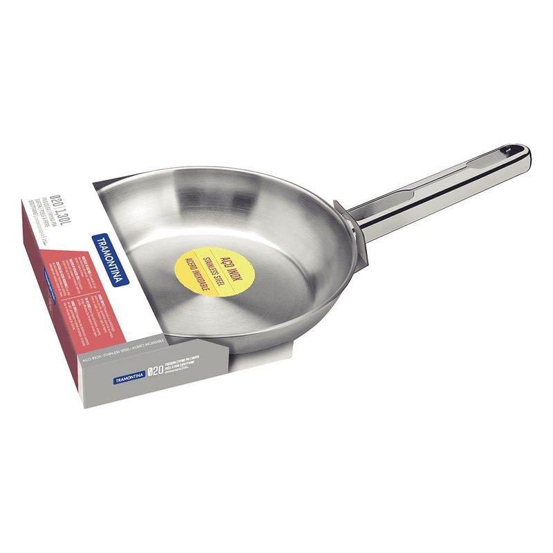 Frigideira Tramontina Allegra 24cm 2 1L Inox 2