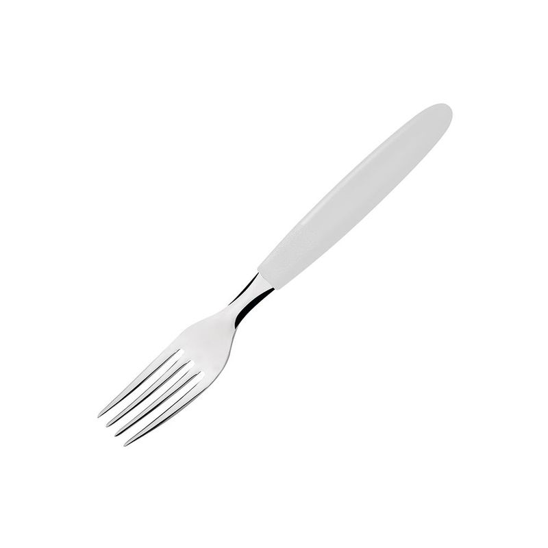 Garfo de Mesa Tramontina Ipanema  em A o Inox e Cabo Branco - 23362 480 0