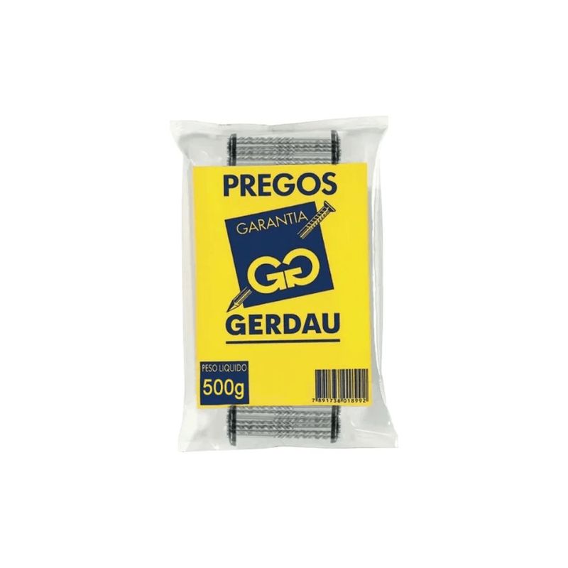 Prego Telheiro Gerdau 18x27 500gr 1
