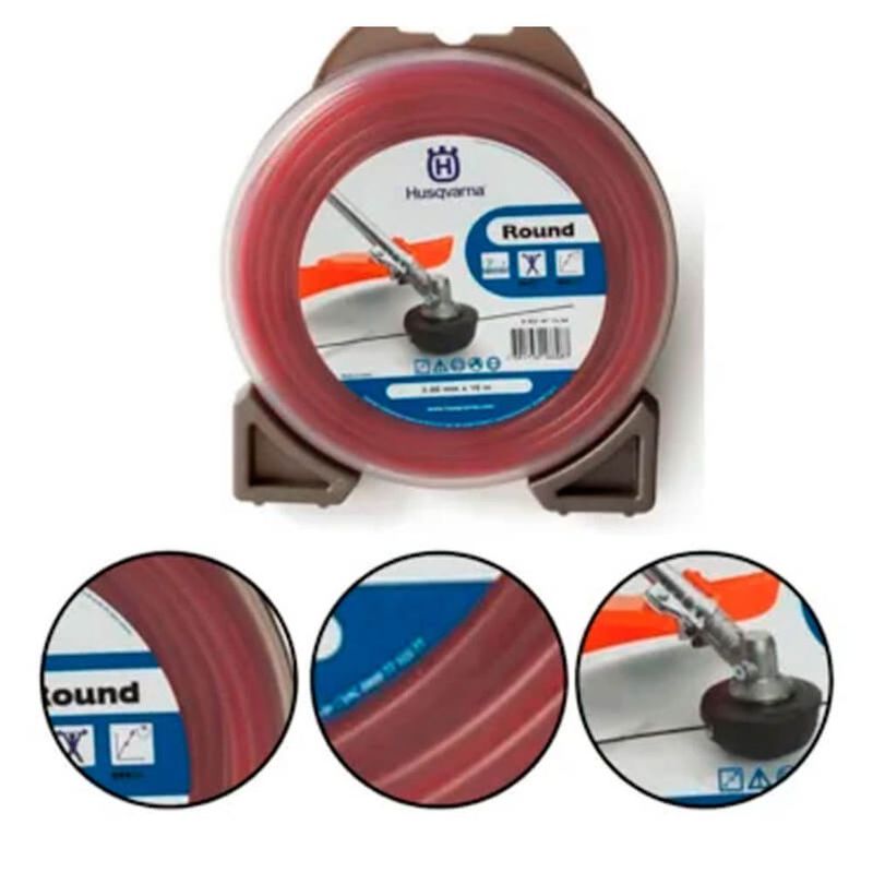 Fio Pl stico Redondo Husqvarna 2 70mm-12m 501877305 2