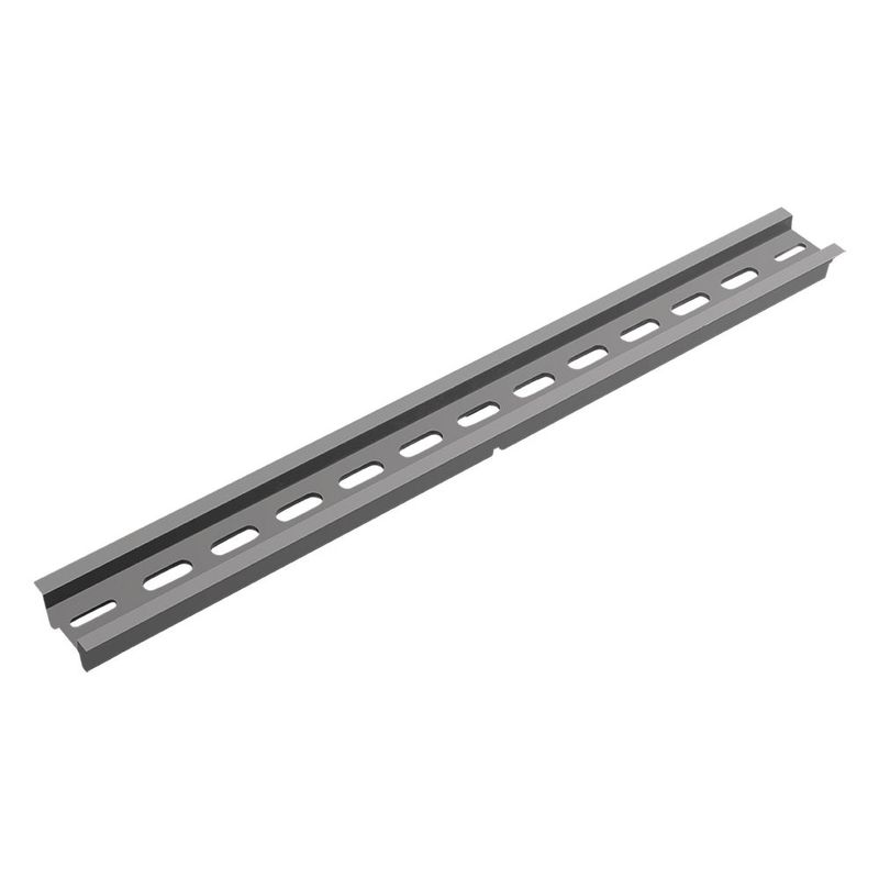 Trilho DIN Bet Pl sticos 339mm x 35mm x 18mm Cinza - TR180 0