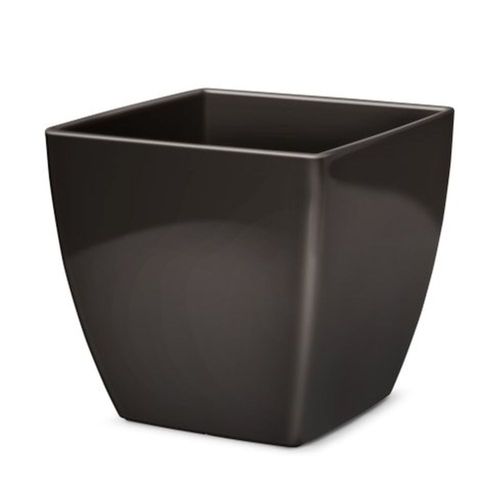 Cachepô Elegance Quadrado Nutriplan Nº1 Preto*6101705/07