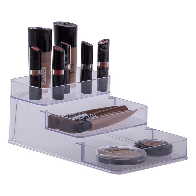 Organizador Triplo Multiuso Paramount Diamond Transparente - 881 1