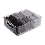 Organizador Retangular Multiuso Paramount Diamond Transparente - 902 1