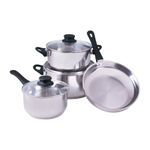 Conjunto de Panela Inox 4 Pe as Mor 30050055 0