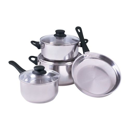 Conjunto Panelas Mor Inox 4 Peças 30050055