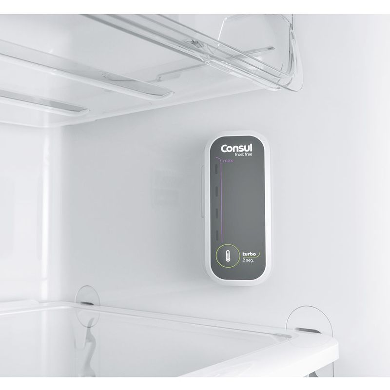 Geladeira   Refrigerador Consul Duplex  Frost Free  com Prateleiras Altura Flex  340l  Branco - CRM39AB 220V 3