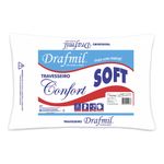 Travesseiro Drafmil Fibra Siliconada 45x60cm Antial rgico 0