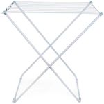 Varal de Ch o Mor Maxi 6009 10 Varetas Branco Dobr vel 1