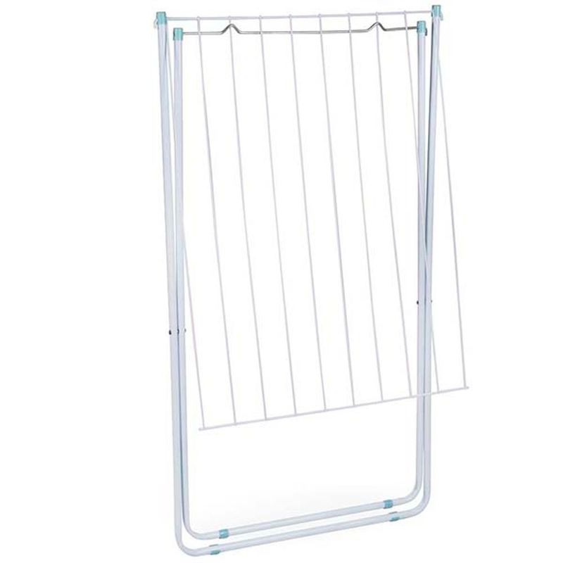 Varal de Ch o Mor Maxi 6009 10 Varetas Branco Dobr vel 2