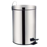 Lixeira Mor  gata 20L Inox Pedal Cinza 0