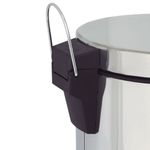 Lixeira Mor  gata 20L Inox Pedal Cinza 4