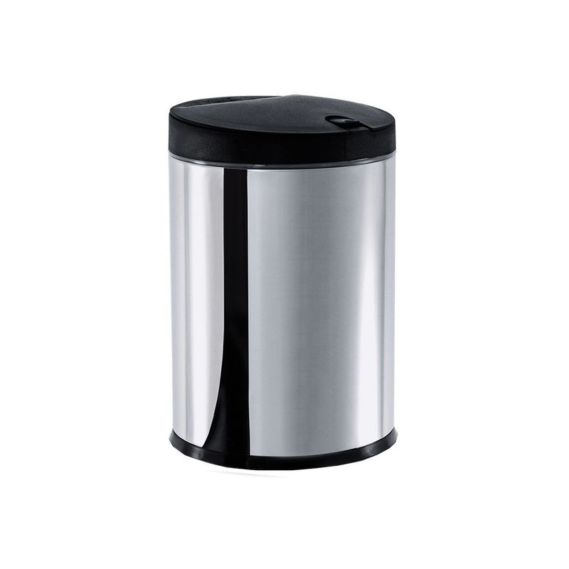 Lixeira Brinox Press 4L Inox Polido C  Tampa 0