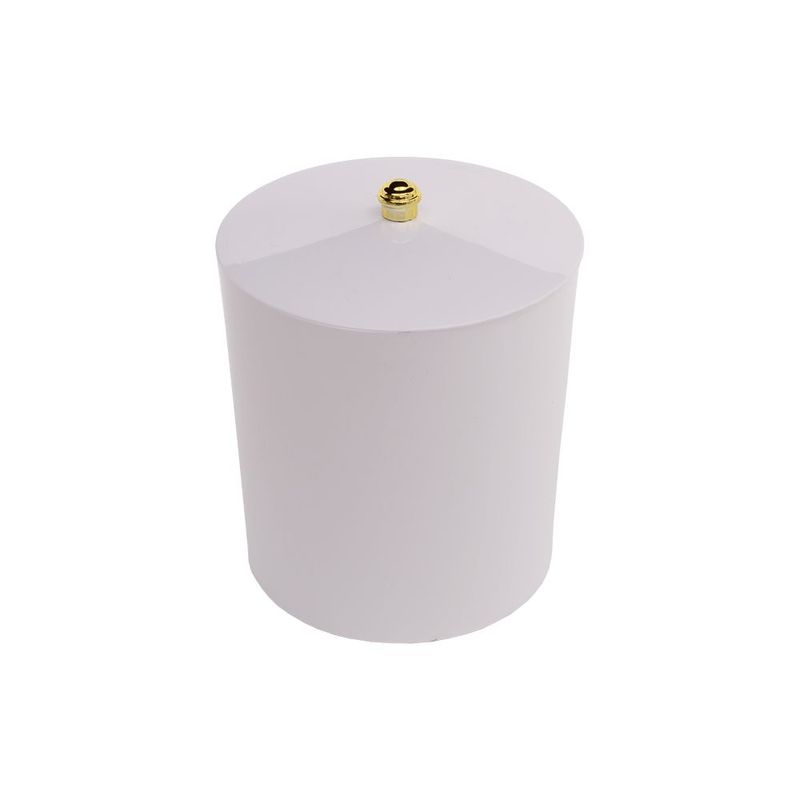 Lixeira Rotaplast Multi 5L PP Tampa Branca 0