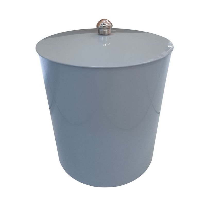 Lixeira Rotaplast Multi 71 5L PP Tampa Cinza 0