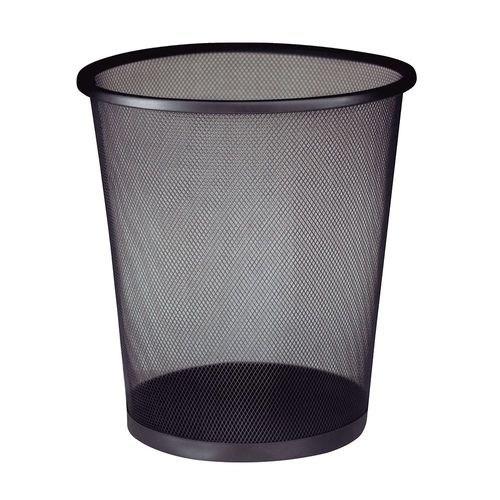 Lixeira Mor Basket 8235 11L Aço Preta