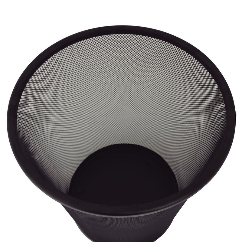 Lixeira Mor Basket 8235 11L A o Preta 1