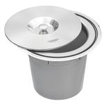 Lixeira Tramontina Clean Round 94518 000 8L Inox 0