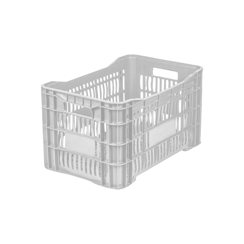 Caixa Organizadora Plasvale Vazada 42L Branca 0