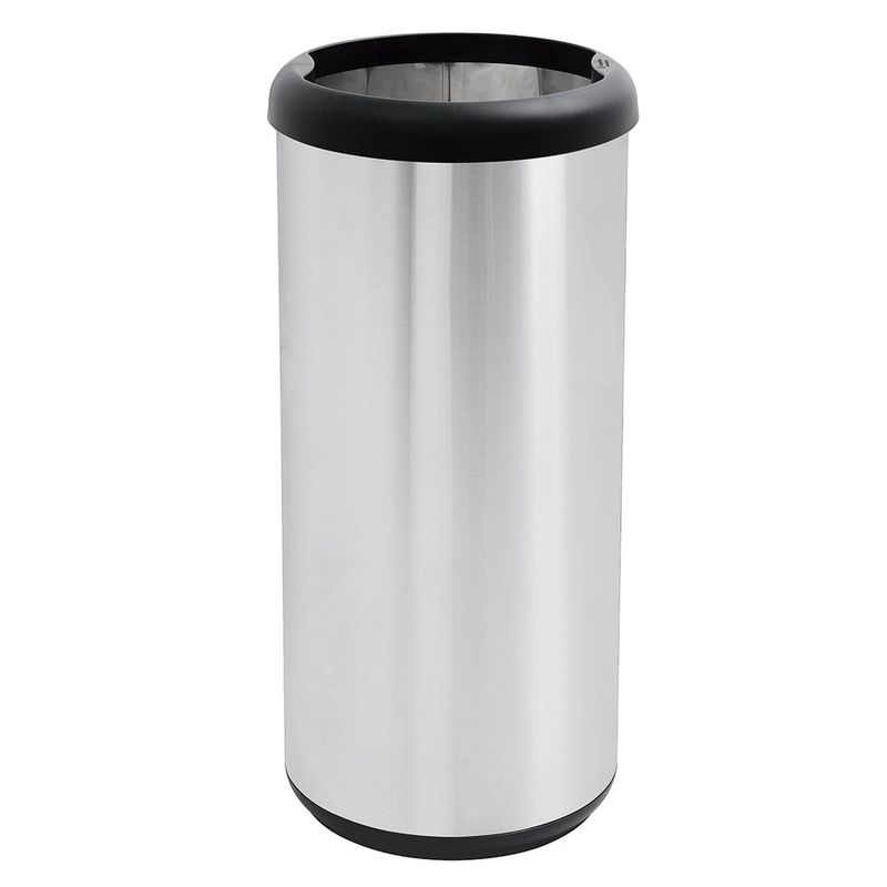 Lixeira Tramontina C psula Selecta Plus Inox 40L 0