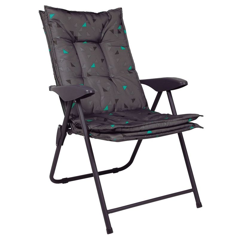 Poltrona Estofada Mor K1 Grafite 9201 0