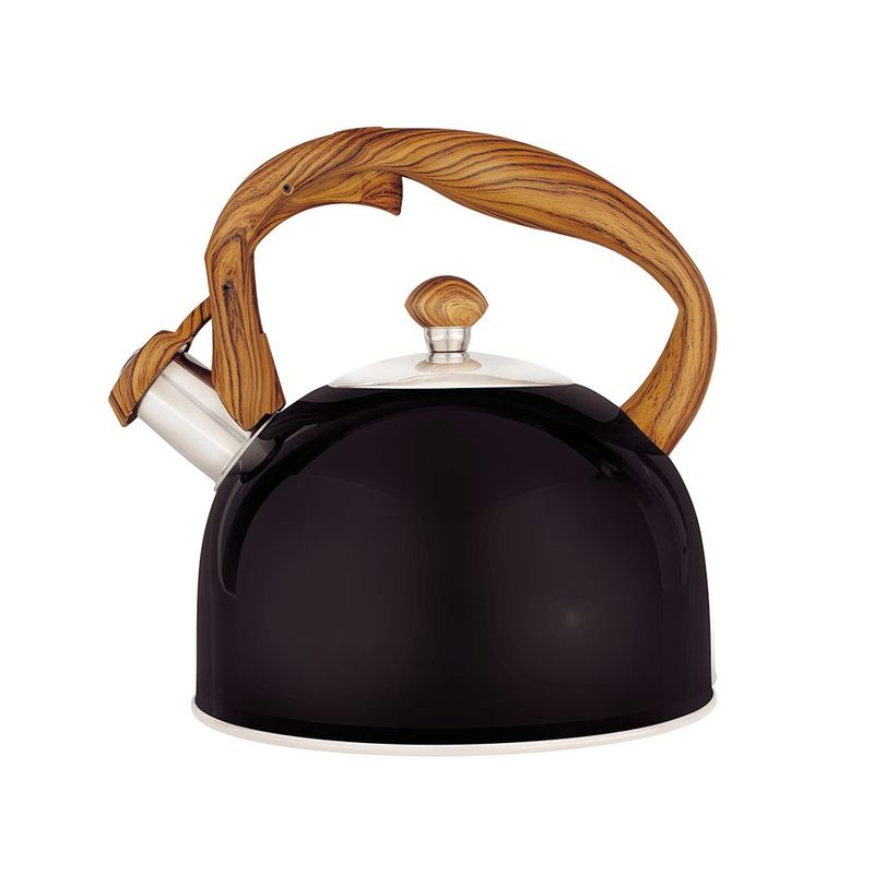 Chaleira Mor Wood 7715 2 5L Inox Aviso Sonoro Preta 0