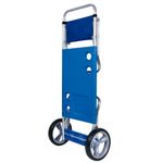 Carrinho de Praia Alum nio Mor Azul 2495 Pr tico 0