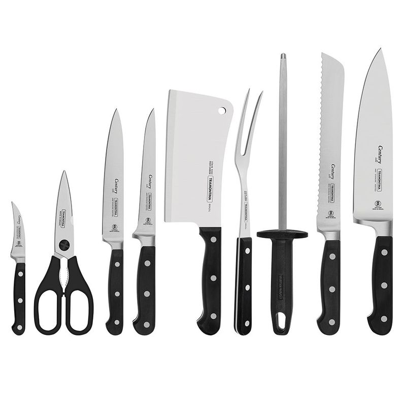 Kit Chef Tramontina Century 10 Pe as A o Inox 1