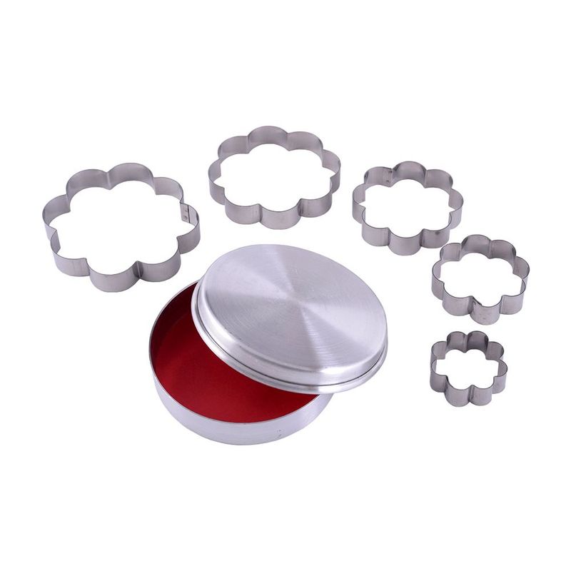 Jogo Cortadores Margarida Caparroz 5 Pe as 0631 0