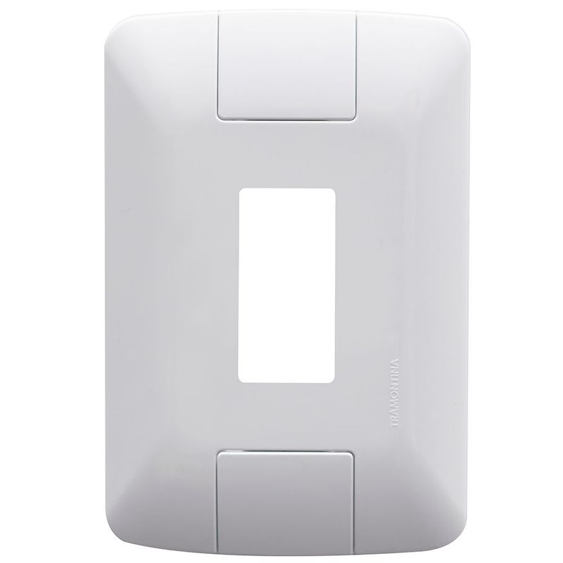 Placa 1 Posto VT Tramontina Aria 4x2 Branca 57203 003 0